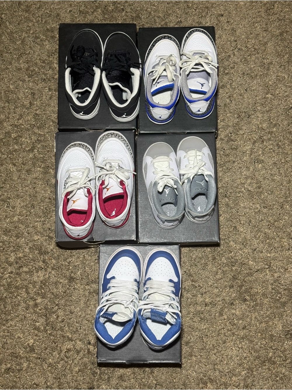 Jordan retro Kids Sneakers (5) bundle